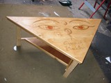 Hand painted quirky table